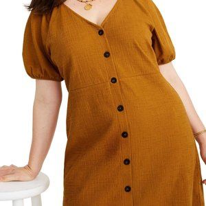 Madewell Short Sleeve Button Down Dress